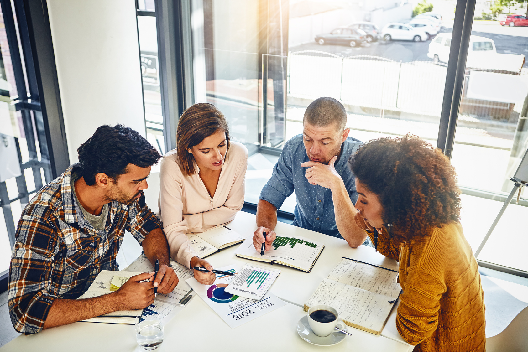 Tracking their business growth